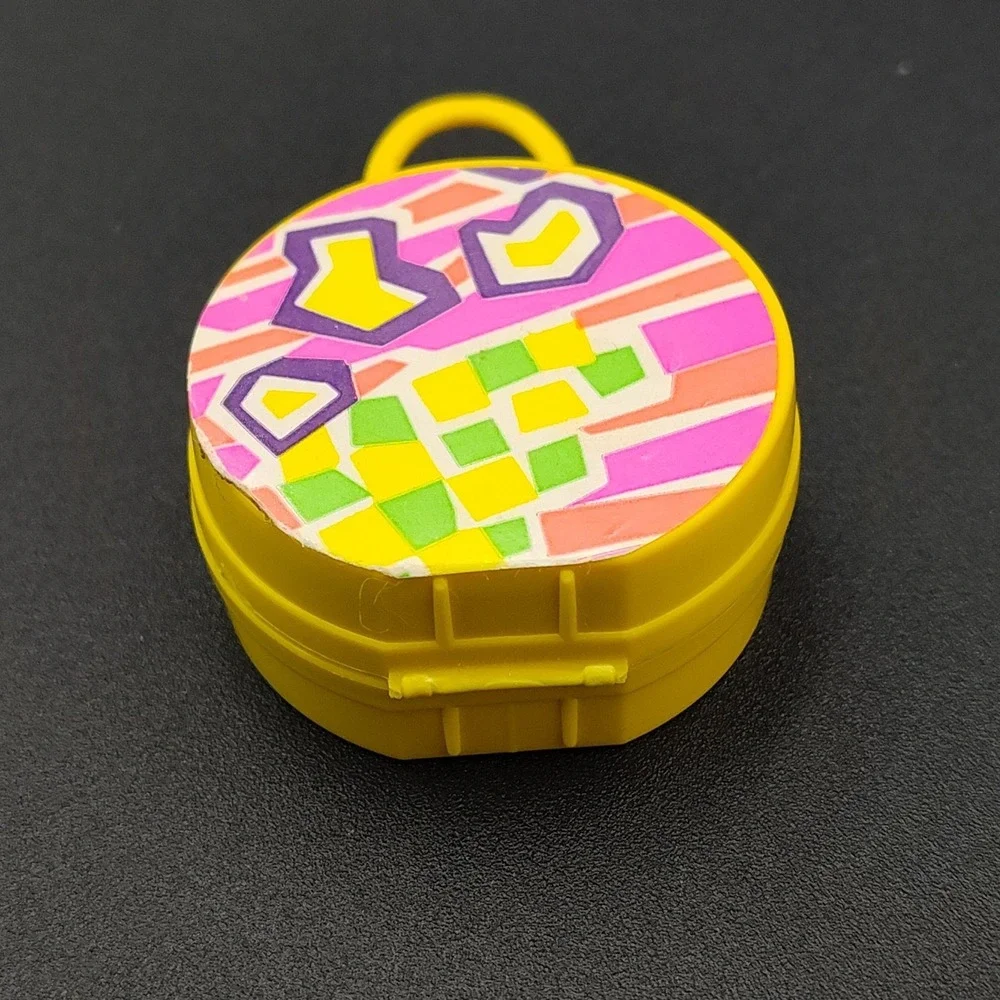 Barbie Cute N Cool Mattel Doll 2954 '91 Case Purse Yellow Open SEE BB30.1GA-1619